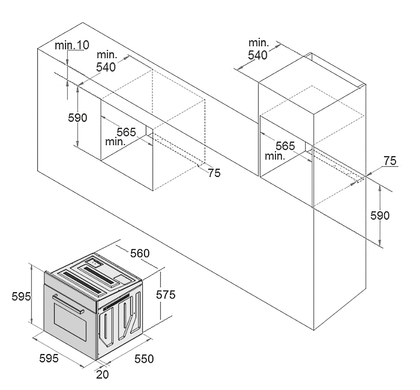 Духовой шкаф FBO 640
