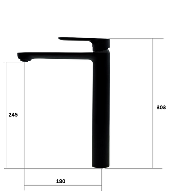 Смеситель для раковины Modena 10201 Black