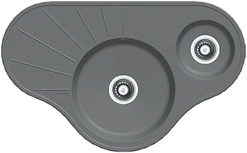 Гранитная мойка Arc 94x58x15
