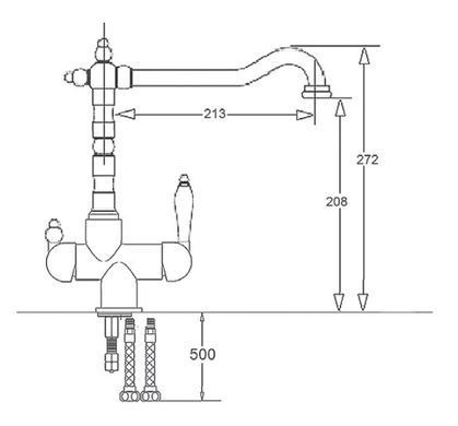 Комбинированный FKM 318 Chrome